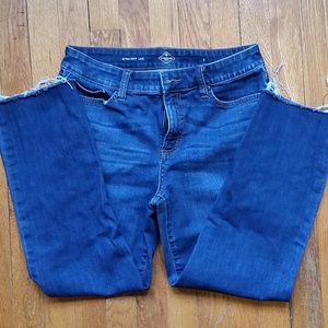 90’s high-waist, cropped jeans, 31 inch waist